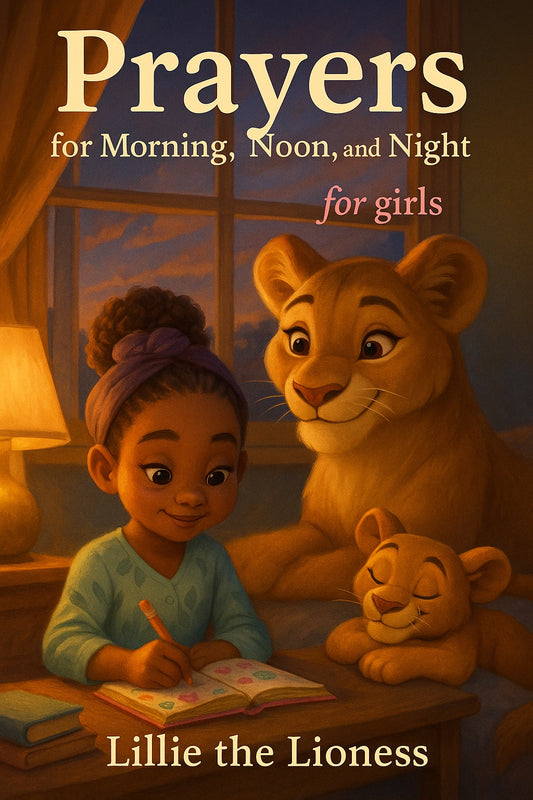 Lillie the Lioness - Prayers for Morning, Noon and Night for Girls